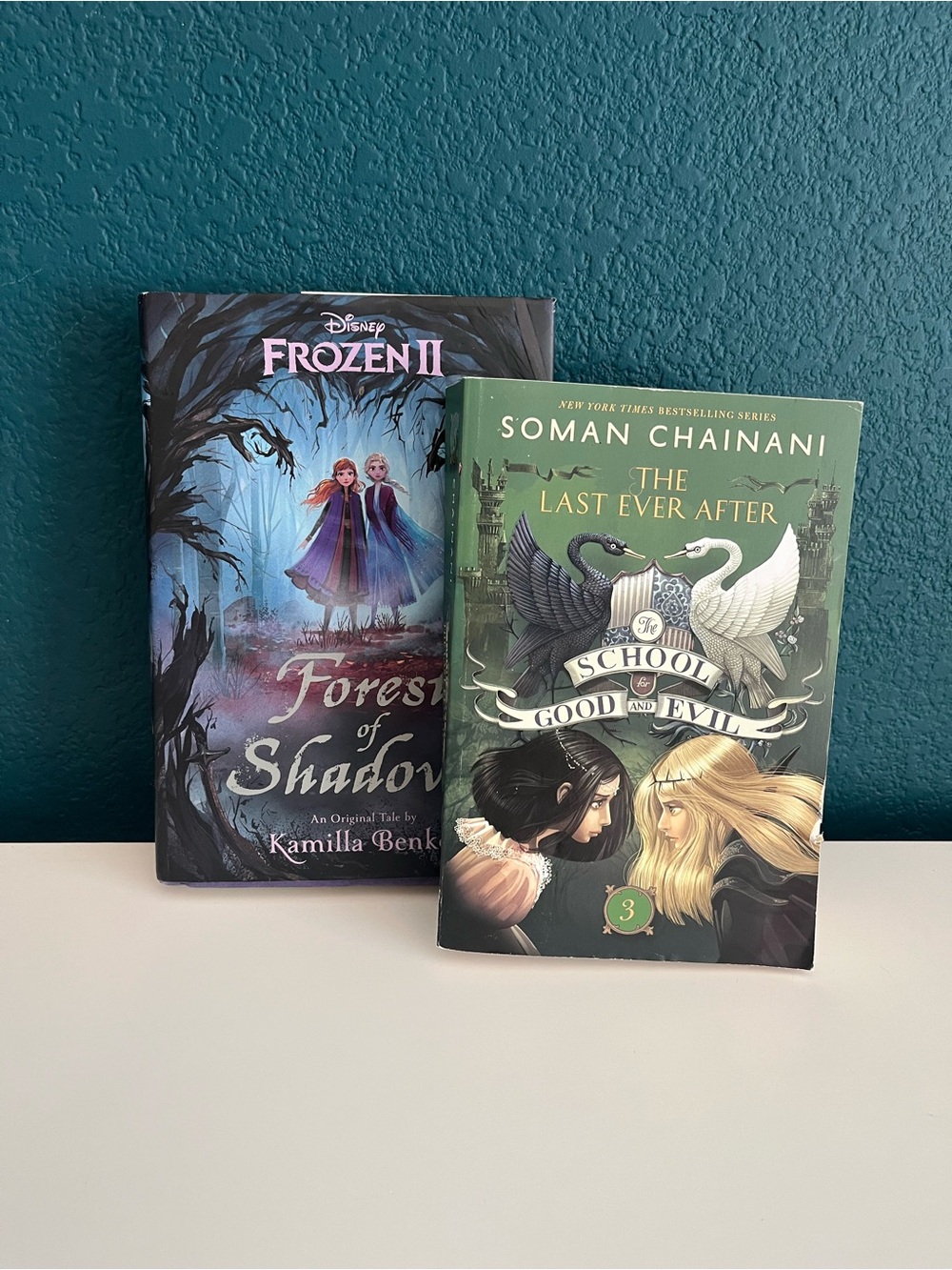 Disney Frozen II Forest of Shadow & School for Good and Evil Books Halloween